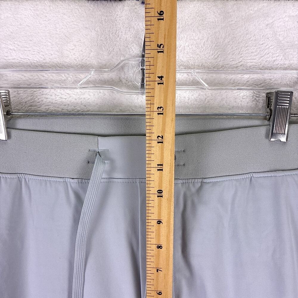 Ten Thousand Interval Joggers Pants Mens M Gray Nylon Workout Preppy Gym Stretch - Picture 8 of 12